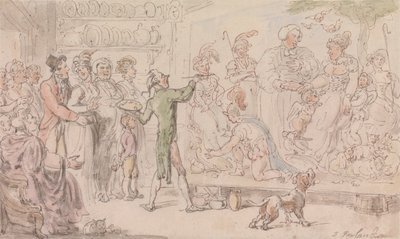 The Vicar of Wakefield: The Family Picture by Thomas Rowlandson